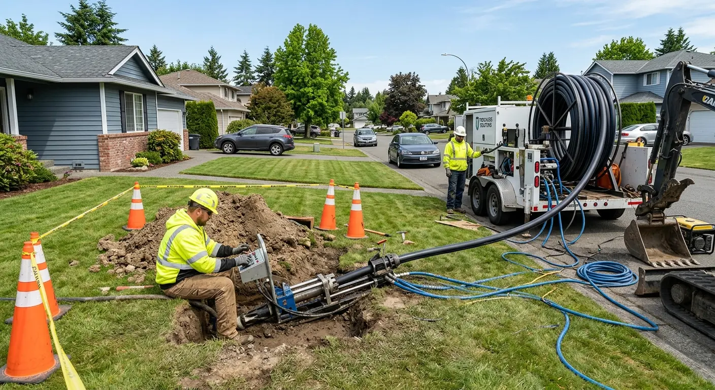 Sewer Line Installation in La Vergne, TN